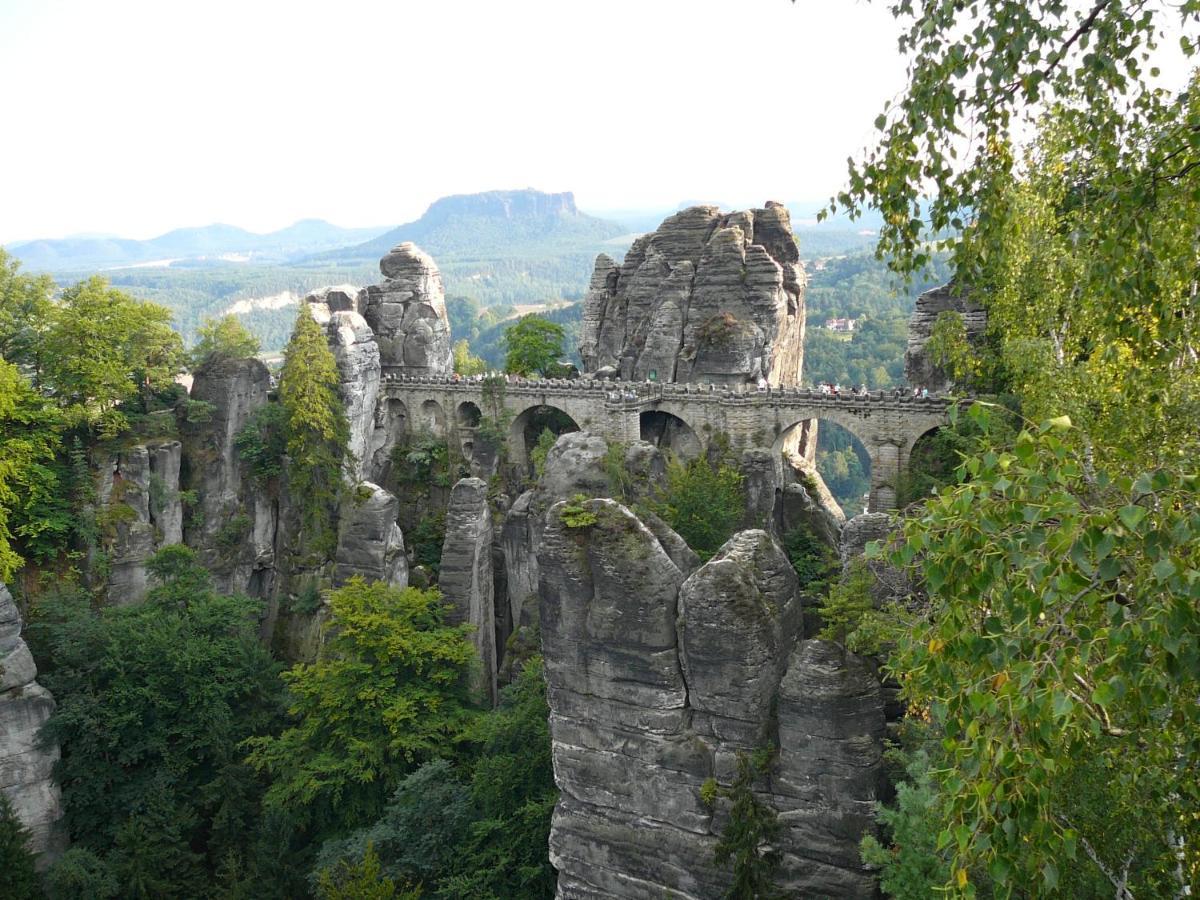 Guenstiges Doppelzimmer Saechsische Schweiz Mittelndorf Exterior photo