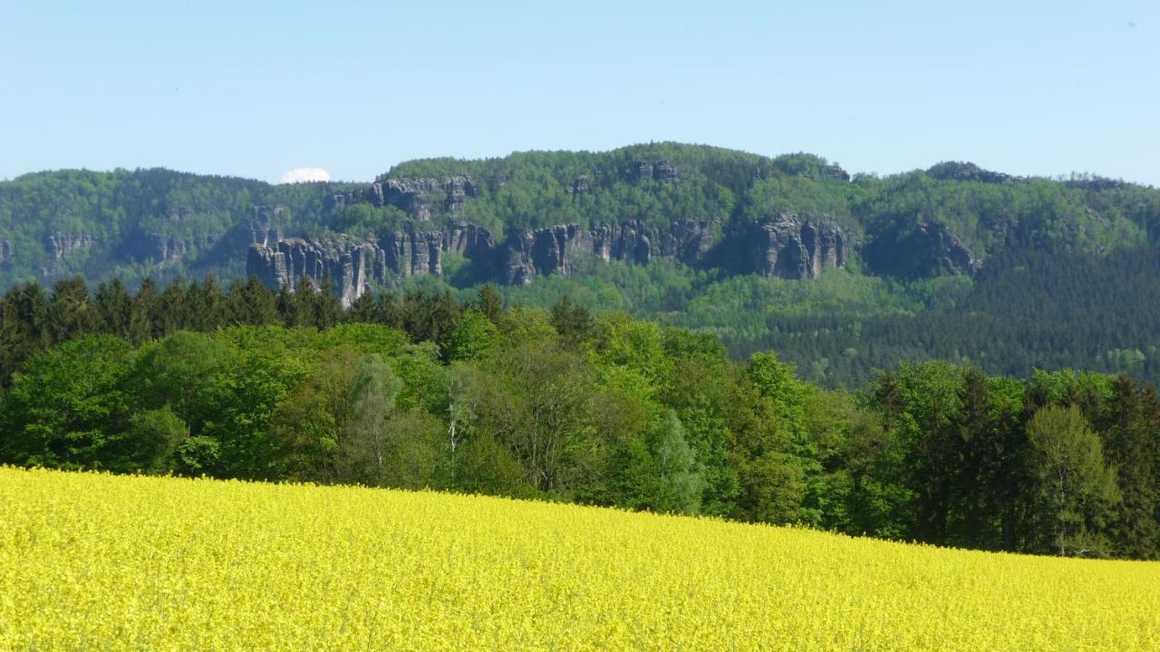 Guenstiges Doppelzimmer Saechsische Schweiz Mittelndorf Exterior photo